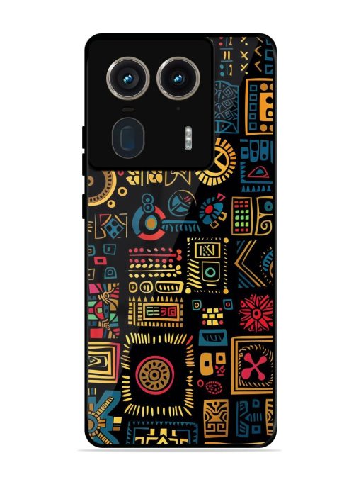 Tribal Tapestry Glossy Soft Edge Case for Motorola Moto Edge 50 Ultra (5G) Chachhi