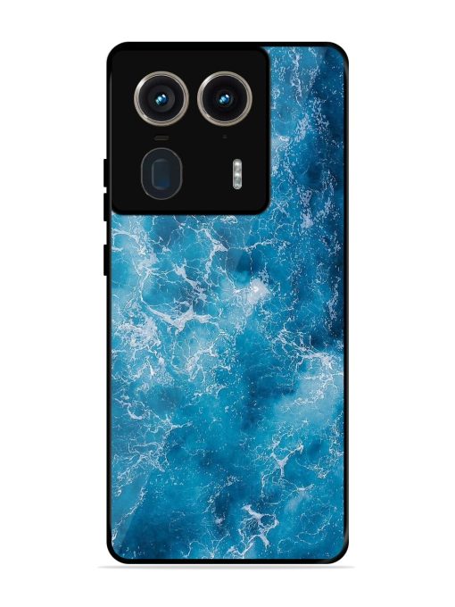 Oceanic Abyss Glossy Soft Edge Case for Motorola Moto Edge 50 Ultra (5G) Chachhi