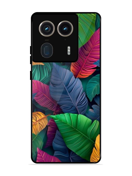 Tropical Tapestry Glossy Soft Edge Case for Motorola Moto Edge 50 Ultra (5G) Chachhi