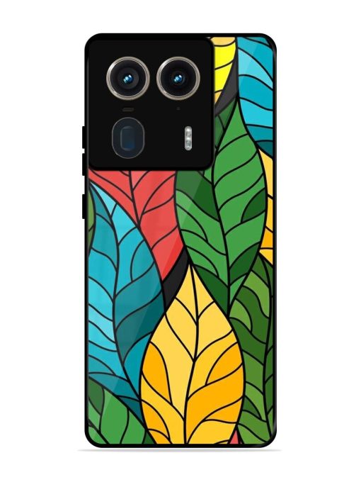 Foliage Fiesta Glossy Soft Edge Case for Motorola Moto Edge 50 Ultra (5G)