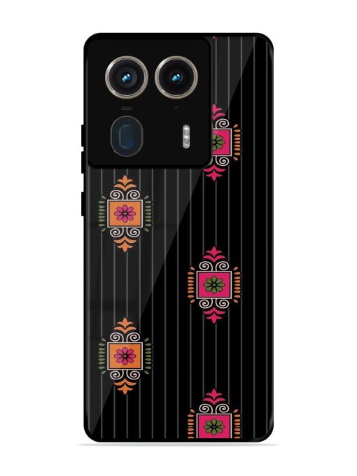 Ornate Elegance Glossy Soft Edge Case for Motorola Moto Edge 50 Ultra (5G) Chachhi