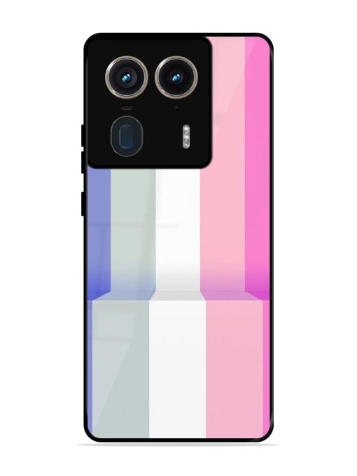 Pastel Palette Glossy Soft Edge Case for Motorola Moto Edge 50 Ultra (5G) Chachhi