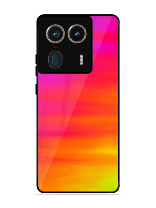 Neon Horizon Glossy Soft Edge Case for Motorola Moto Edge 50 Ultra (5G)