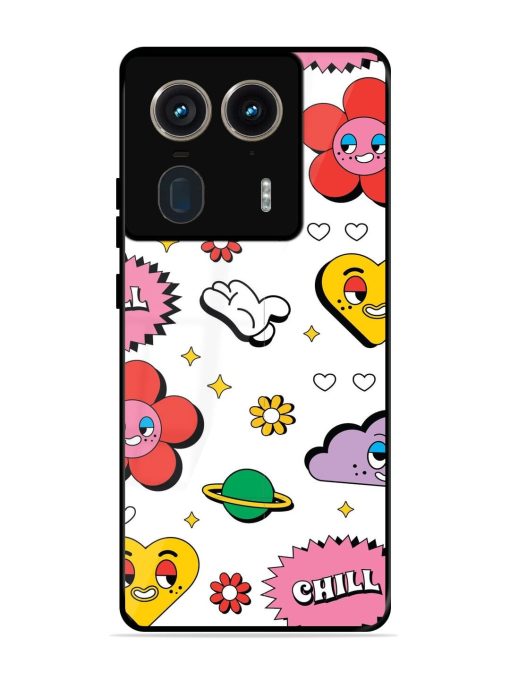 Whimsical Wonderland Glossy Soft Edge Case for Motorola Moto Edge 50 Ultra (5G) Chachhi