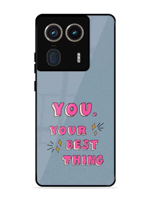 Self-Love Sparkles Glossy Soft Edge Case for Motorola Moto Edge 50 Ultra (5G) Chachhi