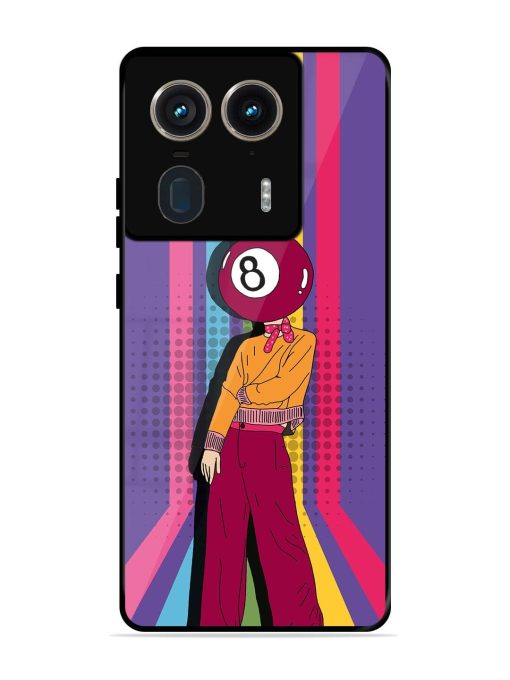 Eight Ball Fashionista Glossy Soft Edge Case for Motorola Moto Edge 50 Ultra (5G) Chachhi