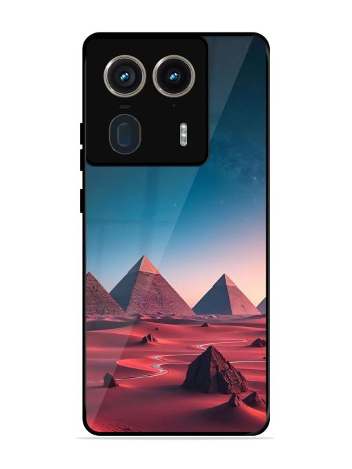 Ancient Wonders Sky Glossy Soft Edge Case for Motorola Moto Edge 50 Ultra (5G)