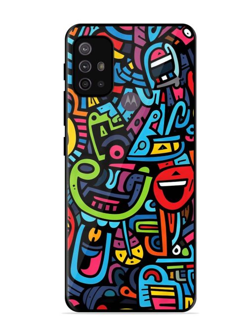 Doodlephoria Glossy Soft Edge Case for Motorola Moto G10 Power Chachhi