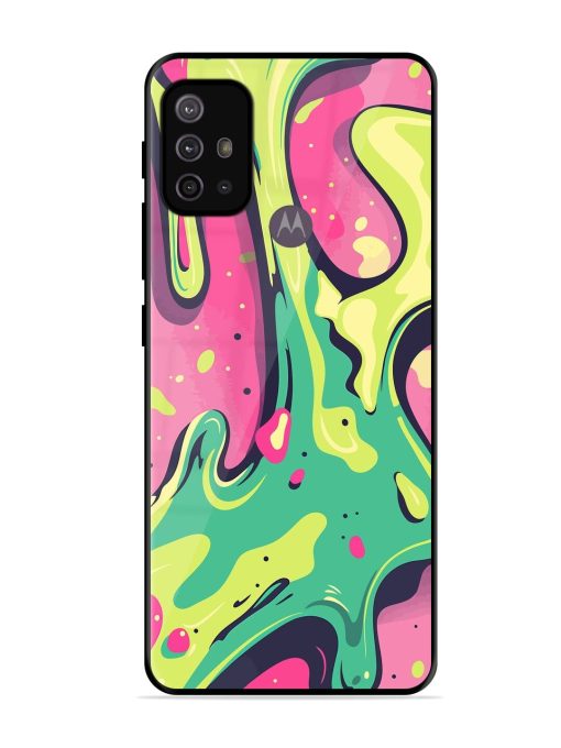 Gooey Grooves Glossy Soft Edge Case for Motorola Moto G10 Power Chachhi