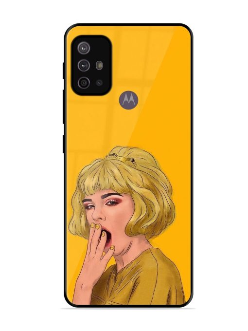 The Yaw Glossy Soft Edge Case for Motorola Moto G10 Power