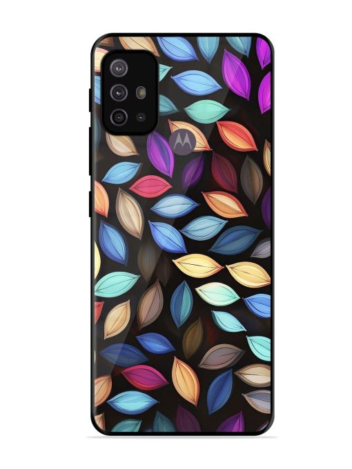 Colorful Kaleidoscope Glossy Soft Edge Case for Motorola Moto G10 Power Chachhi