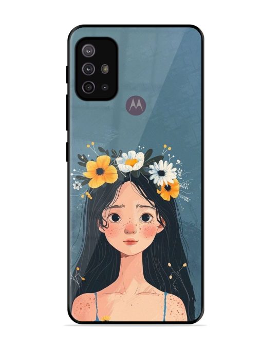 Gurl Art Glossy Soft Edge Case for Motorola Moto G10 Power Chachhi