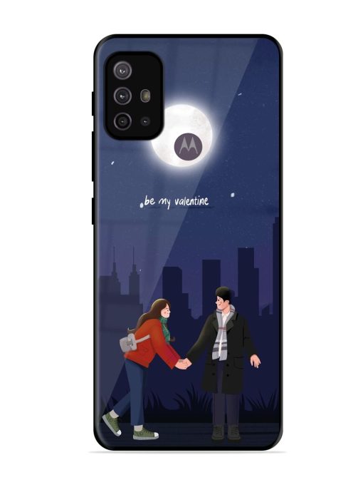 Moonlight Proposal Glossy Soft Edge Case for Motorola Moto G10 Power Chachhi