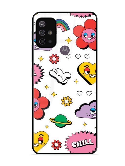 Whimsical Wonderland Glossy Soft Edge Case for Motorola Moto G10 Power Chachhi