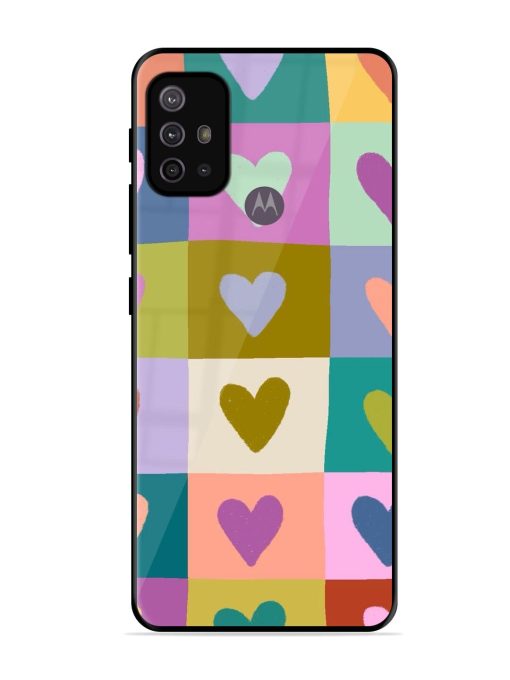 Box Of Hearts Glossy Soft Edge Case for Motorola Moto G10 Power Chachhi