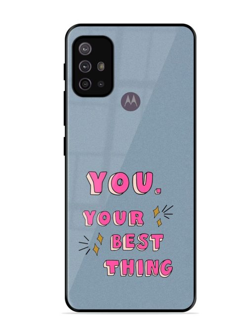 Self-Love Sparkles Glossy Soft Edge Case for Motorola Moto G10 Power Chachhi