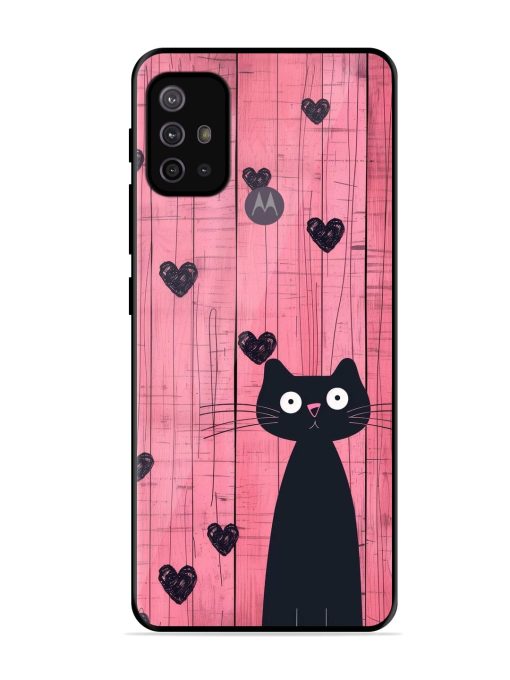 Feline Valentine'S Day Glossy Soft Edge Case for Motorola Moto G10 Power Chachhi