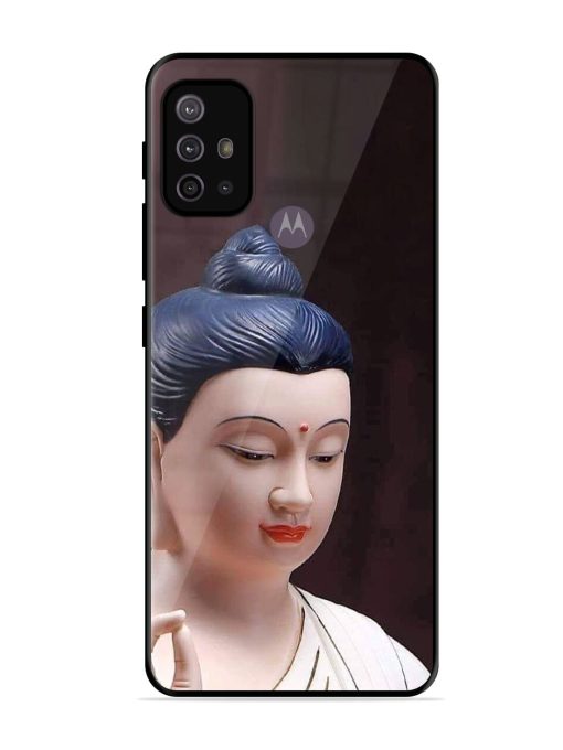 Budhha Glossy Soft Edge Case for Motorola Moto G10 Power Chachhi