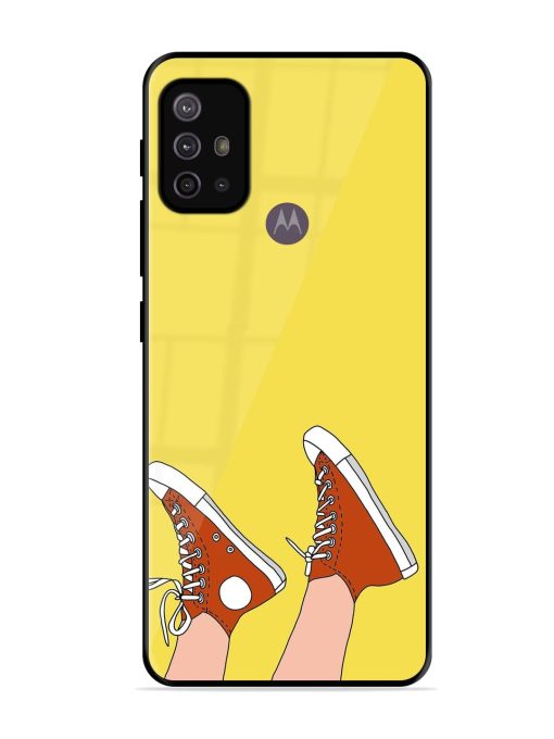 Kicking Back Glossy Soft Edge Case for Motorola Moto G10 Power