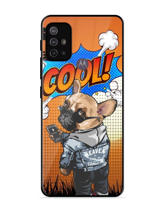 Cool Pup Glossy Soft Edge Case for Motorola Moto G10 Power Chachhi