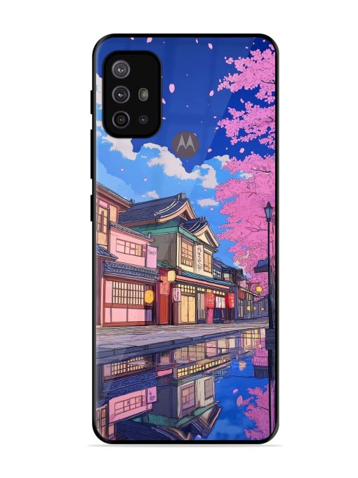 Tranquil Reflections Glossy Soft Edge Case for Motorola Moto G10 Power