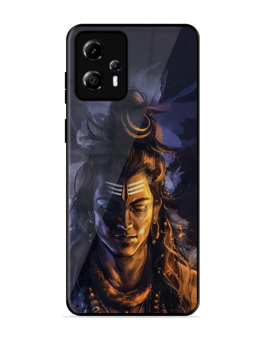 Lord Shiva Glossy Soft Edge Case for Motorola Moto G13 Chachhi