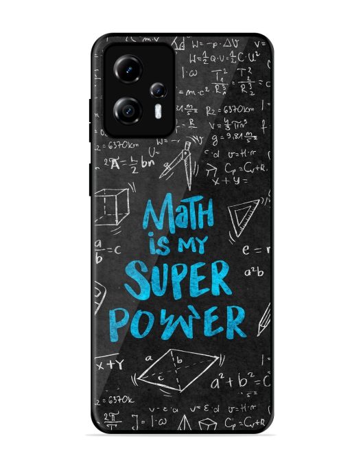 Math Magic Glossy Soft Edge Case for Motorola Moto G13 Chachhi