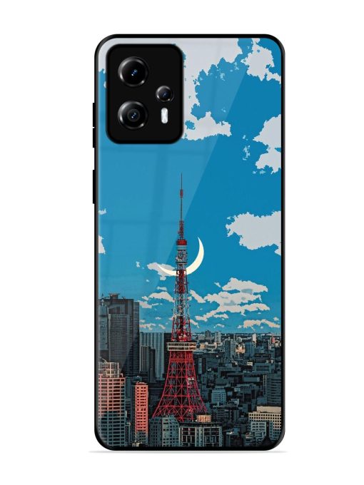 Tokyo Twilight Glossy Soft Edge Case for Motorola Moto G13 Chachhi