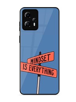 Mindset Matters Glossy Soft Edge Case for Motorola Moto G13