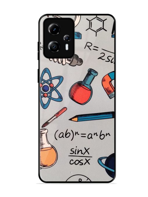 Science Doodle Glossy Soft Edge Case for Motorola Moto G13 Chachhi