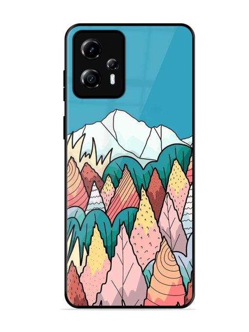 Mountain Dreamscape Glossy Soft Edge Case for Motorola Moto G13 Chachhi