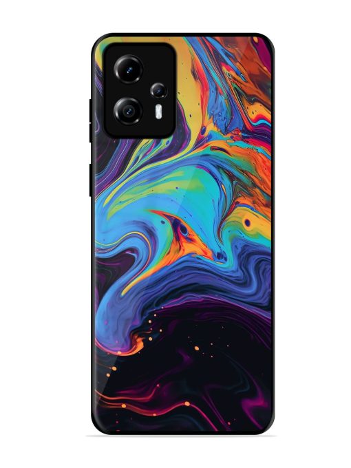 Liquid Dreamscape Glossy Soft Edge Case for Motorola Moto G13