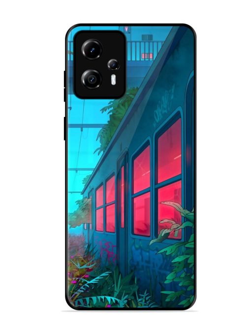 Urban Jungle Glossy Soft Edge Case for Motorola Moto G13 Chachhi