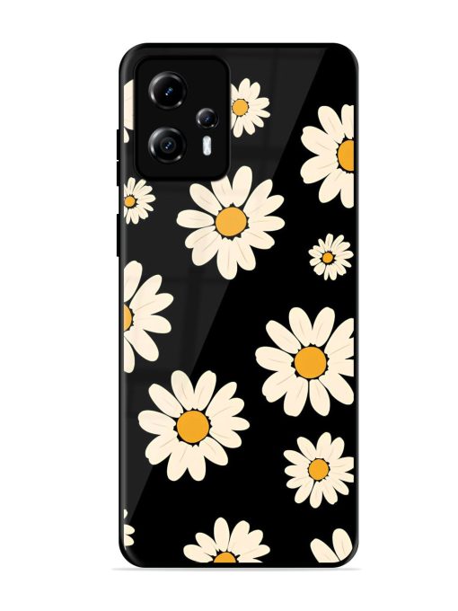 Daisies In The Night Glossy Soft Edge Case for Motorola Moto G13 Chachhi