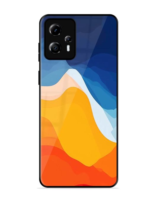 Liquid Landscape Glossy Soft Edge Case for Motorola Moto G13