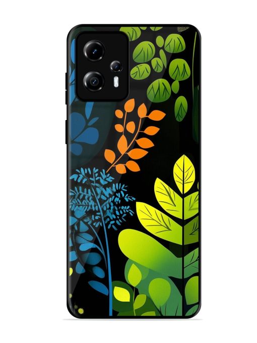 Midnight Garden Glossy Soft Edge Case for Motorola Moto G13 Chachhi