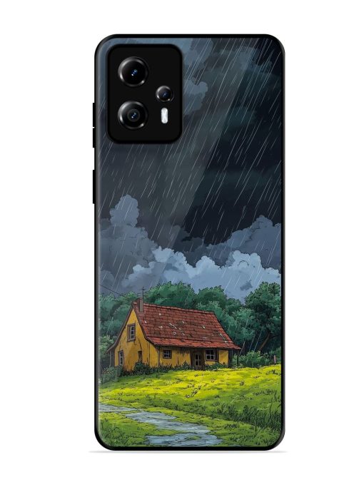 Rainy Day Retreat Glossy Soft Edge Case for Motorola Moto G13