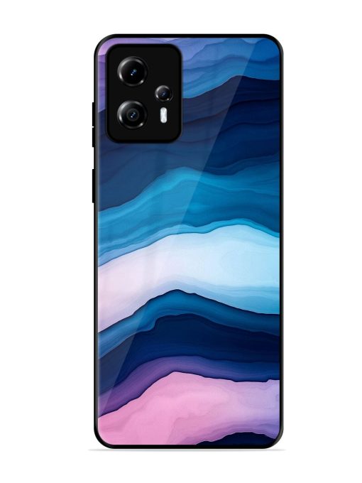 Oceanic Layers Glossy Soft Edge Case for Motorola Moto G13