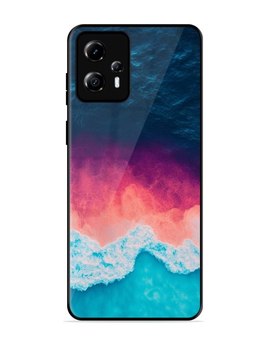 Where The Ocean Meets The Sky Glossy Soft Edge Case for Motorola Moto G13 Chachhi