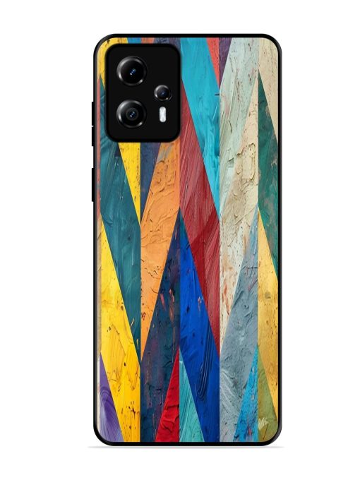 Abstract Tapestry Glossy Soft Edge Case for Motorola Moto G13 Chachhi