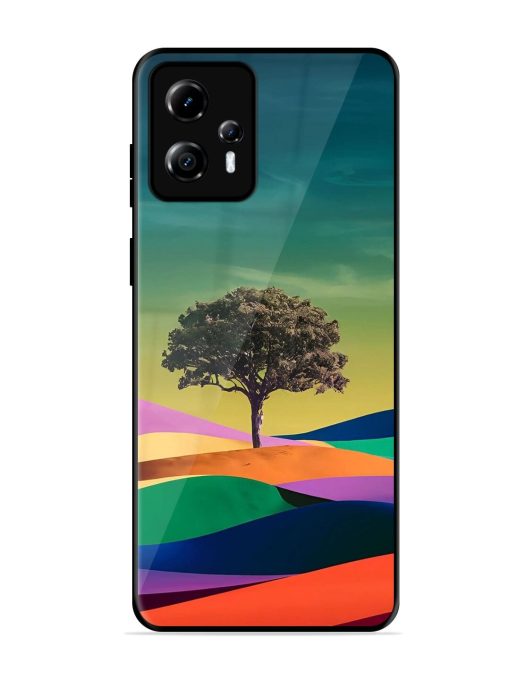 Rainbow'S Lone Sentinel Glossy Soft Edge Case for Motorola Moto G13