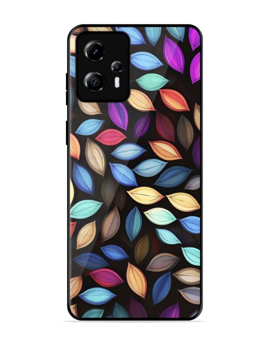 Colorful Kaleidoscope Glossy Soft Edge Case for Motorola Moto G13 Chachhi