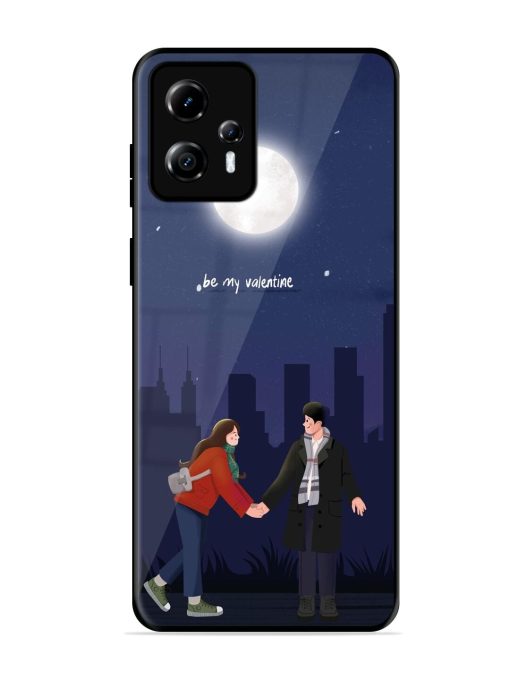 Moonlight Proposal Glossy Soft Edge Case for Motorola Moto G13 Chachhi