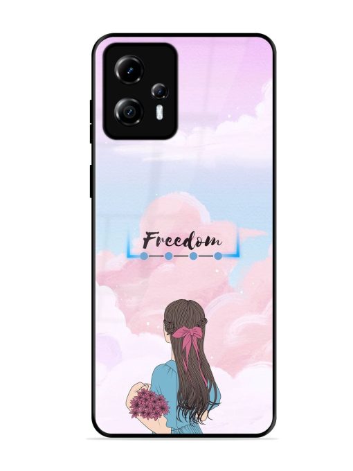 Skyward Dreams Glossy Soft Edge Case for Motorola Moto G13