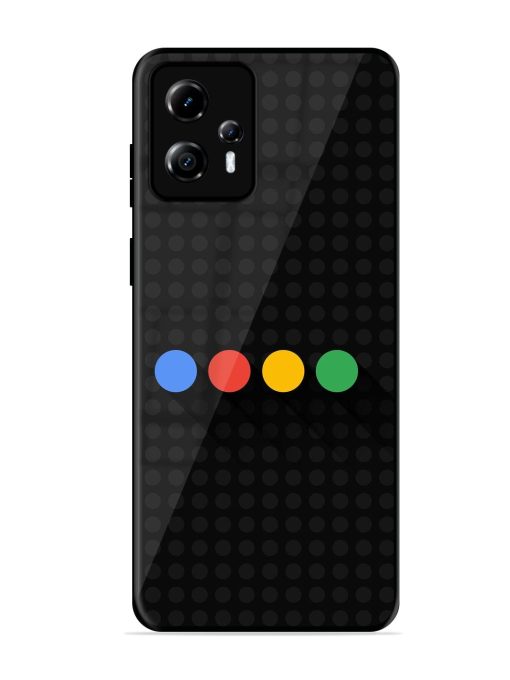 Google Dots Glossy Soft Edge Case for Motorola Moto G13 Chachhi