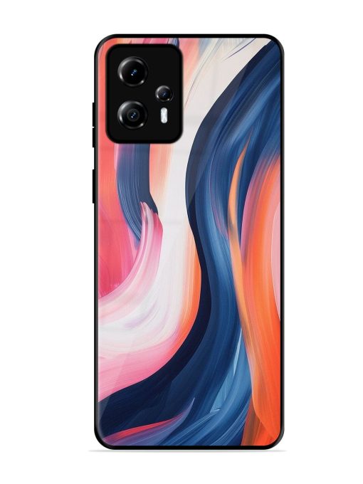 Whirling Hues Glossy Soft Edge Case for Motorola Moto G13