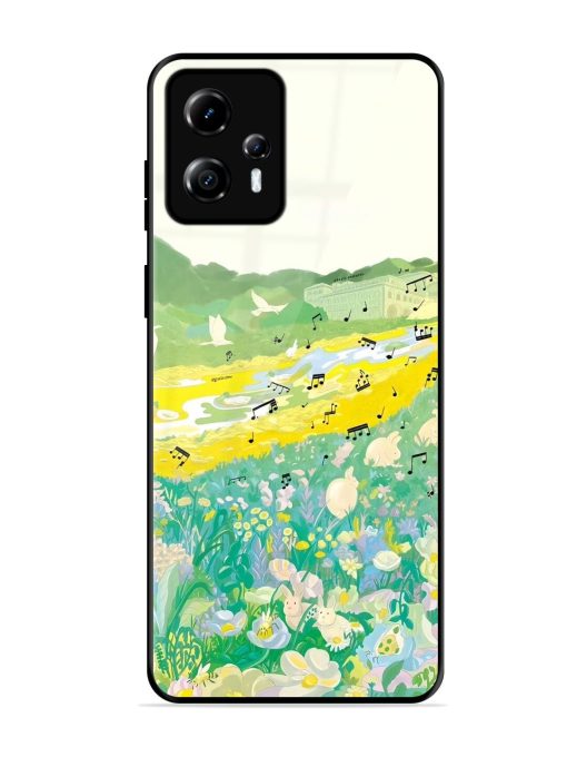 Melody In Bloom Glossy Soft Edge Case for Motorola Moto G13 Chachhi