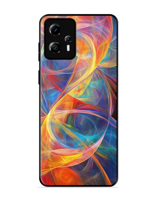 Cosmic Currents Glossy Soft Edge Case for Motorola Moto G13