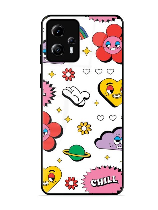 Whimsical Wonderland Glossy Soft Edge Case for Motorola Moto G13
