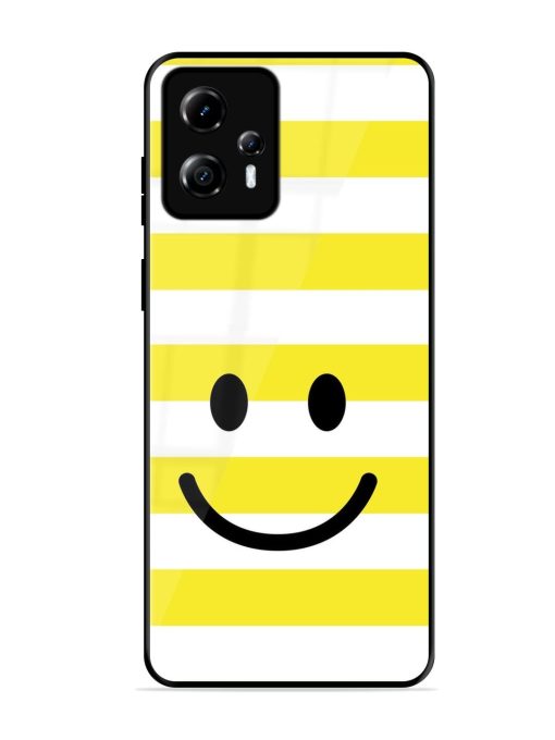 Smiling Stripes Glossy Soft Edge Case for Motorola Moto G13